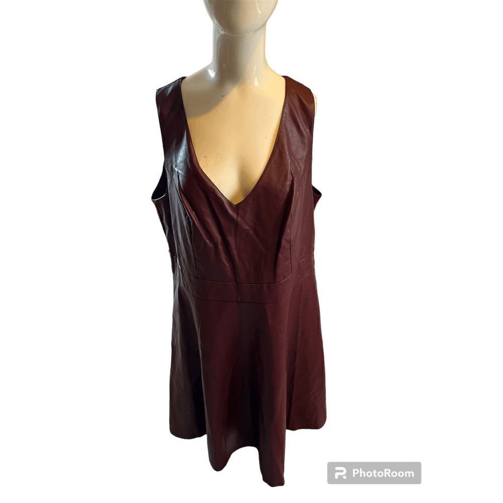 Rebel Wilson X Angels Dress for Women Sz 16 W Fit & Flare Plum NWT MSRP $149